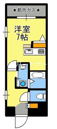 涙橋駅 徒歩3分 4階の物件間取画像